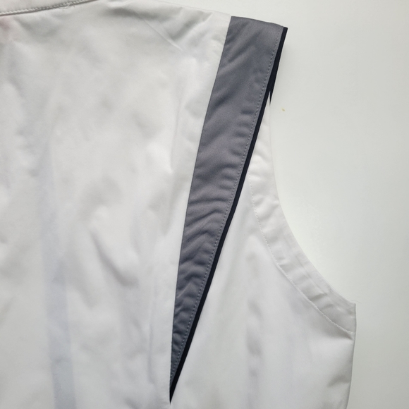 Calloway Women's XS Golf Vest Opti Dry Zipper Sleeveless Lightweight Nylon White - Picture 4 of 16